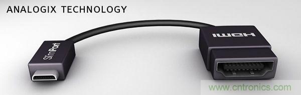 ANALOGIX的SlinPort解決方案，可以協助業者集成MyDP應用功能