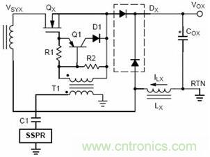 參考地的負電壓輸出SSPR應用