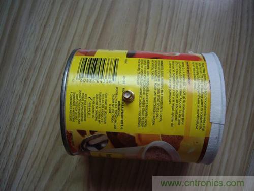 最簡單使用的天線&mdash;&mdash;罐頭天線，可做正饋大鍋饋源！ 