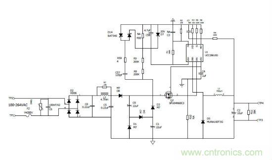 無須反饋！簡單高效的LED驅動電源設計
