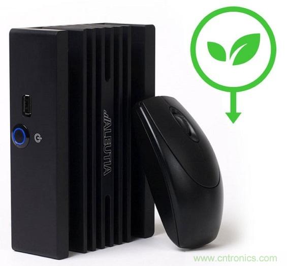 圖10：Aluetia新開發(fā)的超低耗電無風扇小巧PC。
