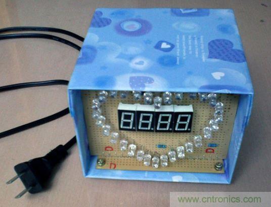 零基礎小白也可以做的愛心彩燈，送給心愛的Ta