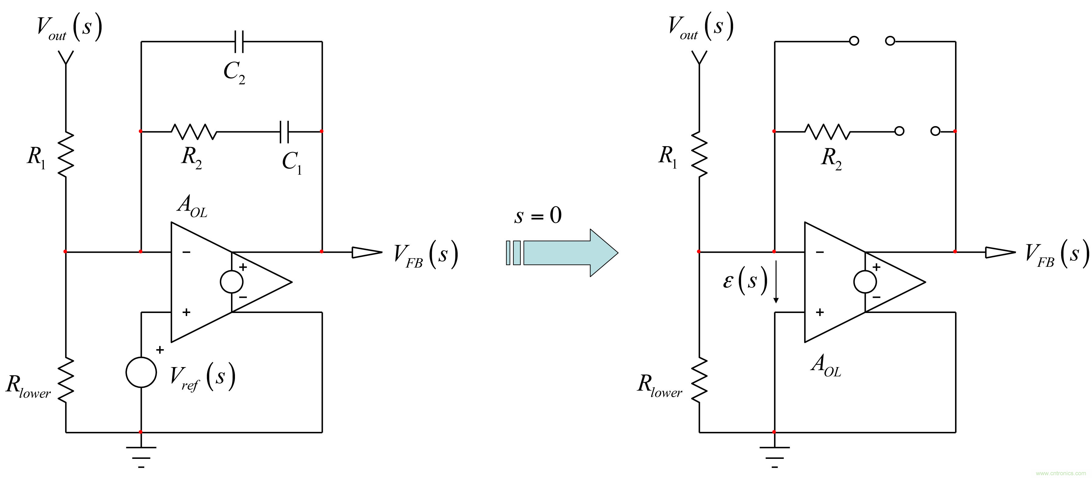 考量運算放大器在Type-2補償器中的動態響應（一）
