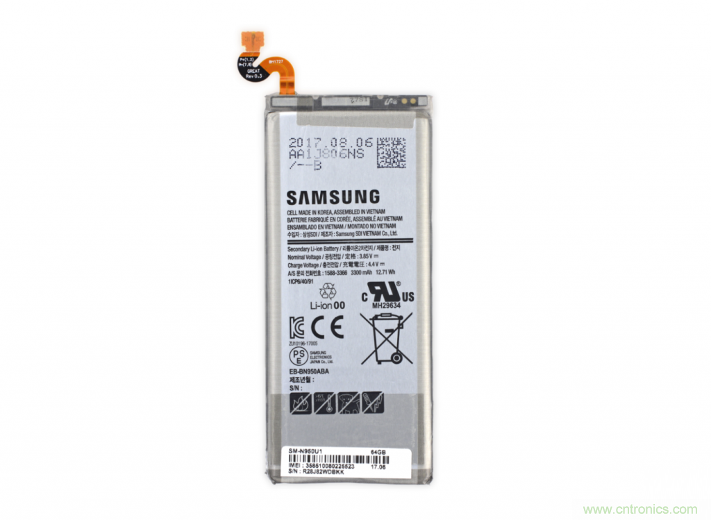 三星Note 8拆解，模塊化+分離式設計成趨勢？