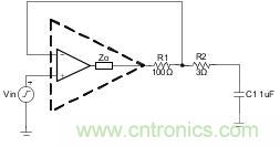 如何輕松穩定帶感性開環輸出阻抗的運算放大器？