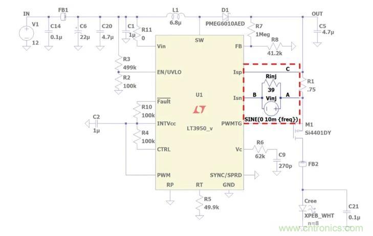 玩轉(zhuǎn)LTspice丨生成LED驅(qū)動(dòng)器的波德圖，你學(xué)會(huì)了沒？