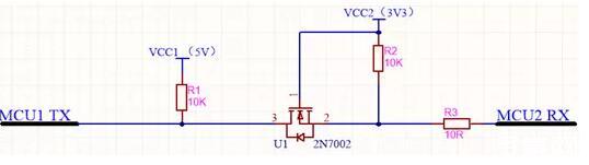 不同的電平信號的MCU如何進(jìn)行串口通信？