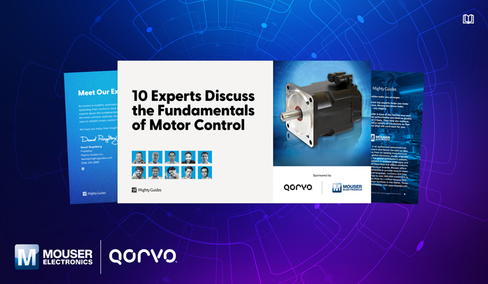 貿(mào)澤攜手Qorvo推出全新電子書揭秘電機(jī)控制集成化破局之道