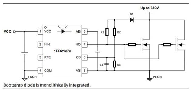 驅動電路設計（七）——自舉電源在5kW交錯調制圖騰柱PFC應用