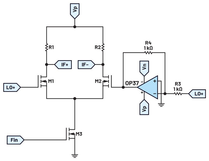 ADALM2000實驗指南：有源混頻器設計與轉換增益分析
