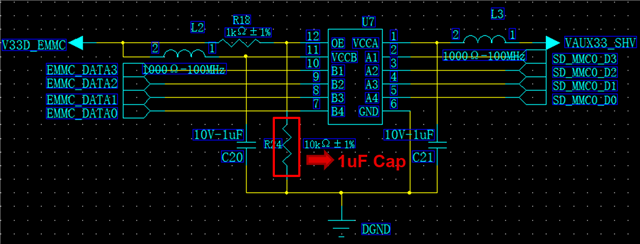 對于采用雙向自動(dòng)檢測IC TXB0104在電平轉(zhuǎn)換端口傳輸中組態(tài)的分析