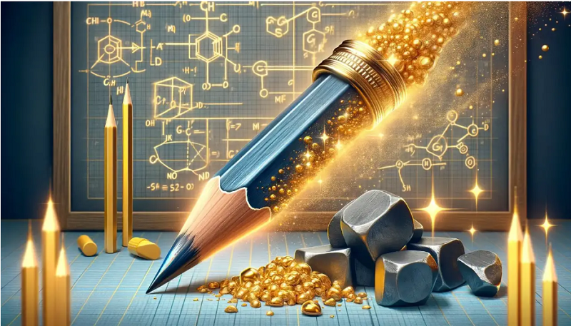 按特定順序堆疊5層石墨烯，鉛筆芯巧變電子“黃金”